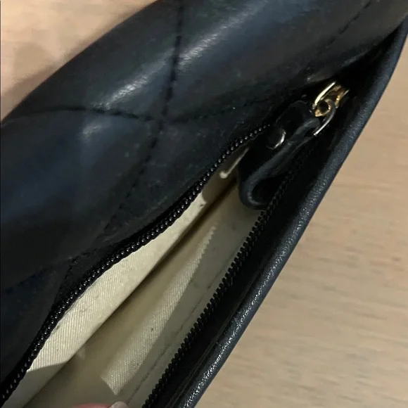 Kate Spade Black Quilted Leather Wallet - Picture 9 of 12